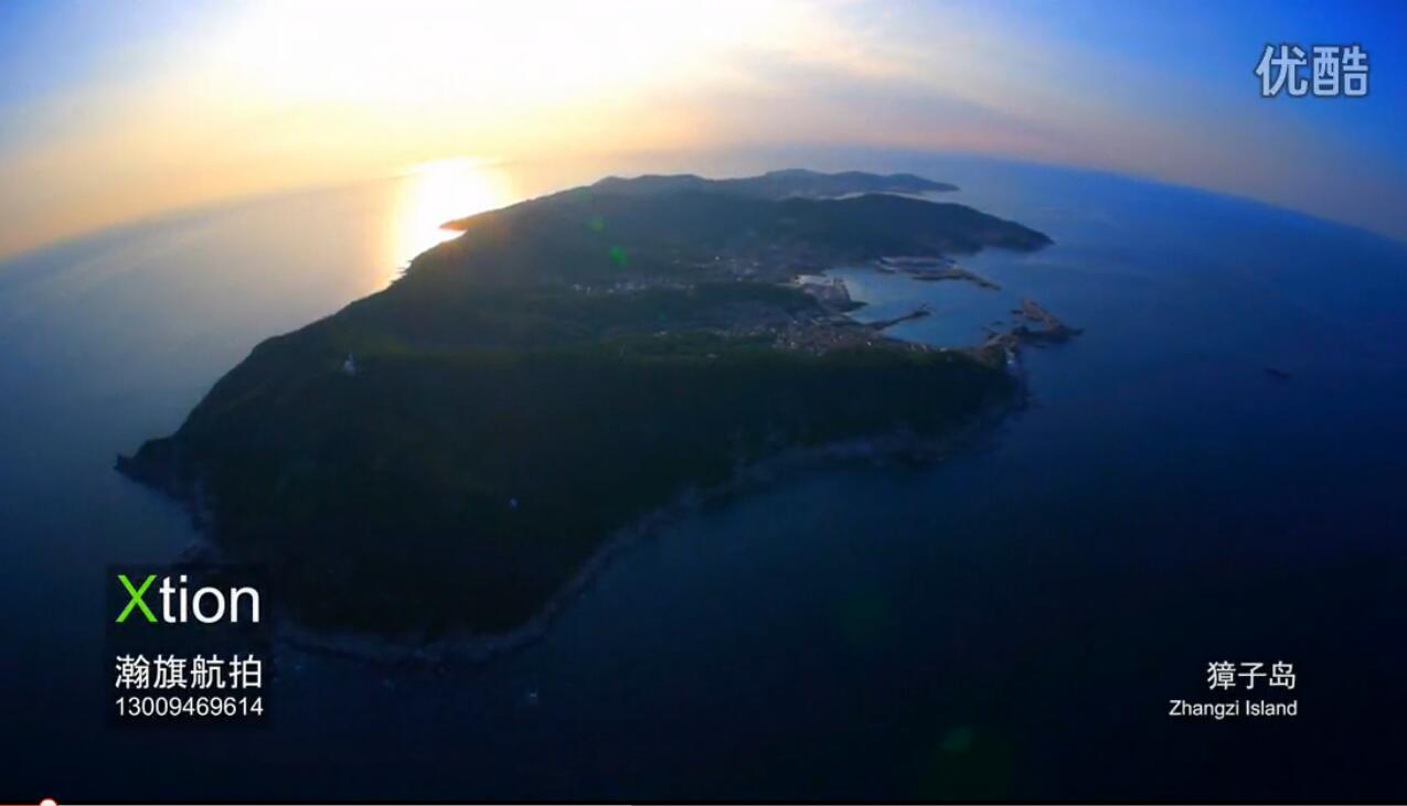 大连獐子岛航拍