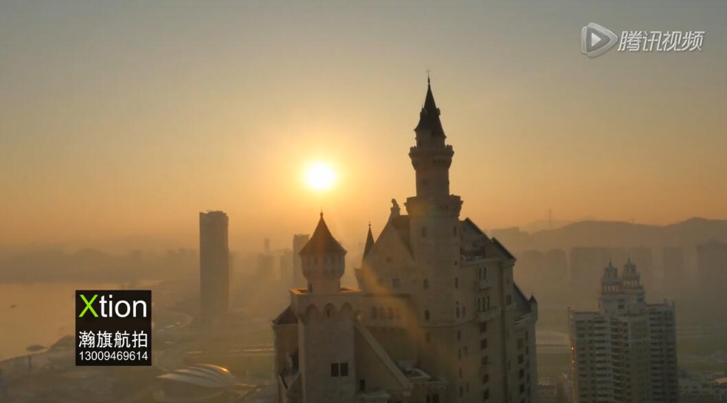 大连城堡酒店航拍